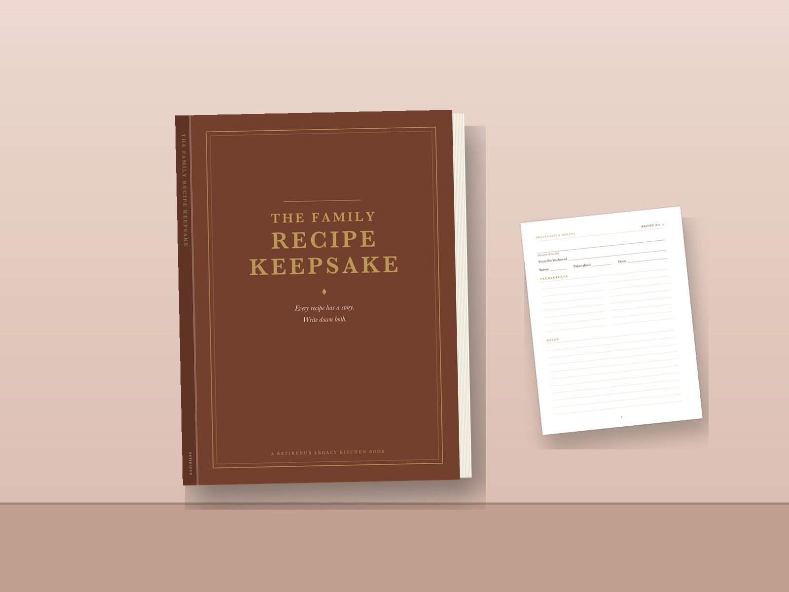 The Family Recipe Keepsake — Hardcover