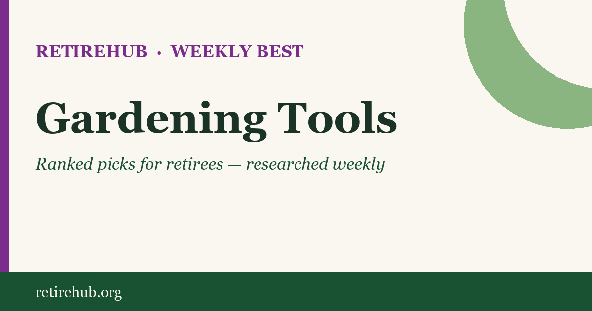 Best Ergonomic Gardening Tools for Seniors in 2026